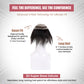 Hairs n You  SILK FRONT LACE – Ultimate Elegance | Comfortable Men's Hair Patch Hairs n You