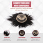 Hairs n You Premium Double Net  LOS ANGELES FRONT LACE Men's hair patch Hairs n You